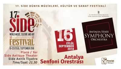 17. Side Dünya Müzikleri, Kültür ve Sanat Festivali